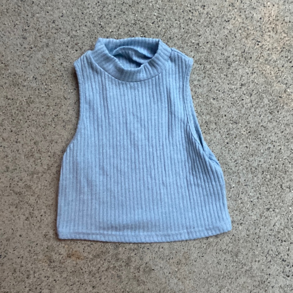 small light blue tank top